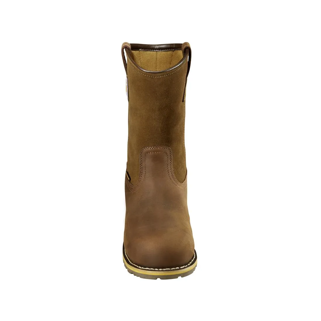 10" Traditional Welt Soft-Toe Waterproof Wellington Pull-On Boot Brown