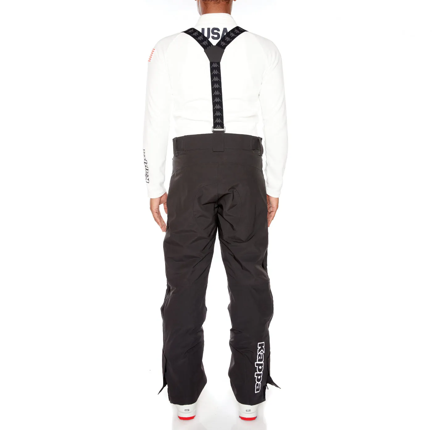 6Cento 622P US Full Zip Ski Pants - Black