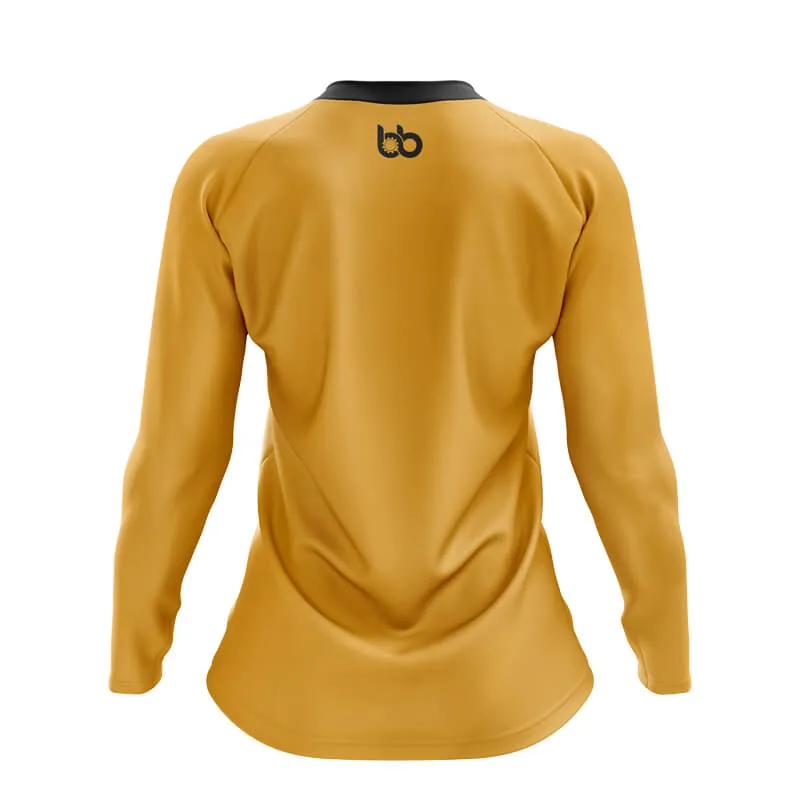 Bike Trek (Yellow) MTB Long Sleeve Jersey