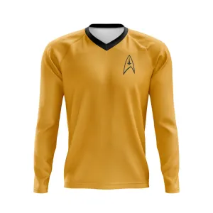 Bike Trek (Yellow) MTB Long Sleeve Jersey