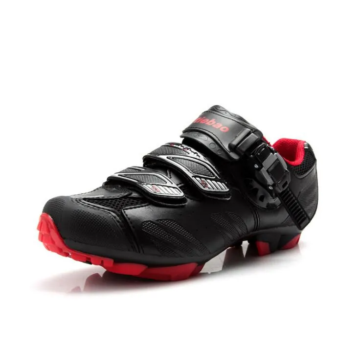 Black Pro Mountain Cycling Shoes