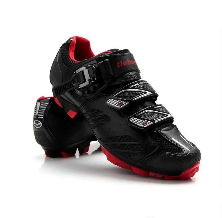 Black Pro Mountain Cycling Shoes