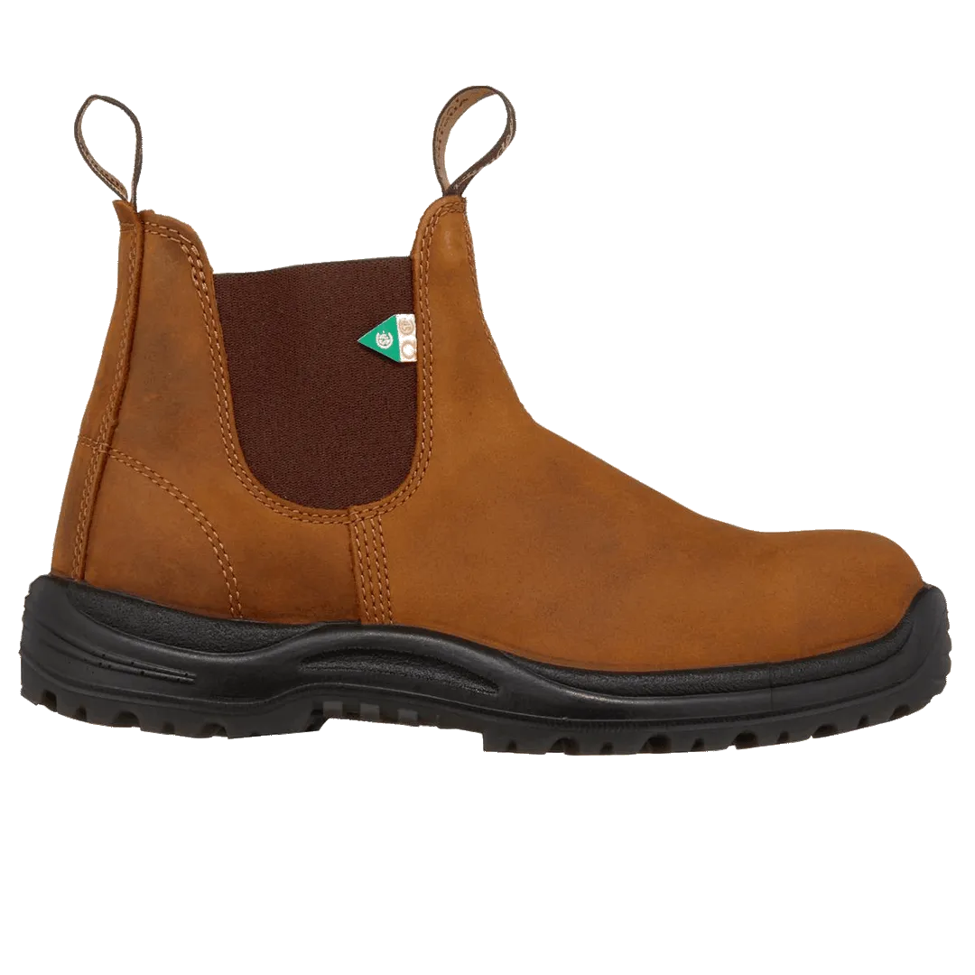 Blundstone #164 Crazy Horse Brown Work & Safety Boots