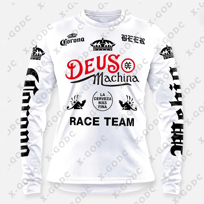 DEUS Motocross Jersey Motorcycle Mountain Bike Enduro MTB BMX DH T-Shirt Clothes Maillot Ciclismo Downhill Mountain Jerseys