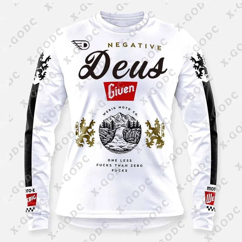 DEUS Motocross Jersey Motorcycle Mountain Bike Enduro MTB BMX DH T-Shirt Clothes Maillot Ciclismo Downhill Mountain Jerseys