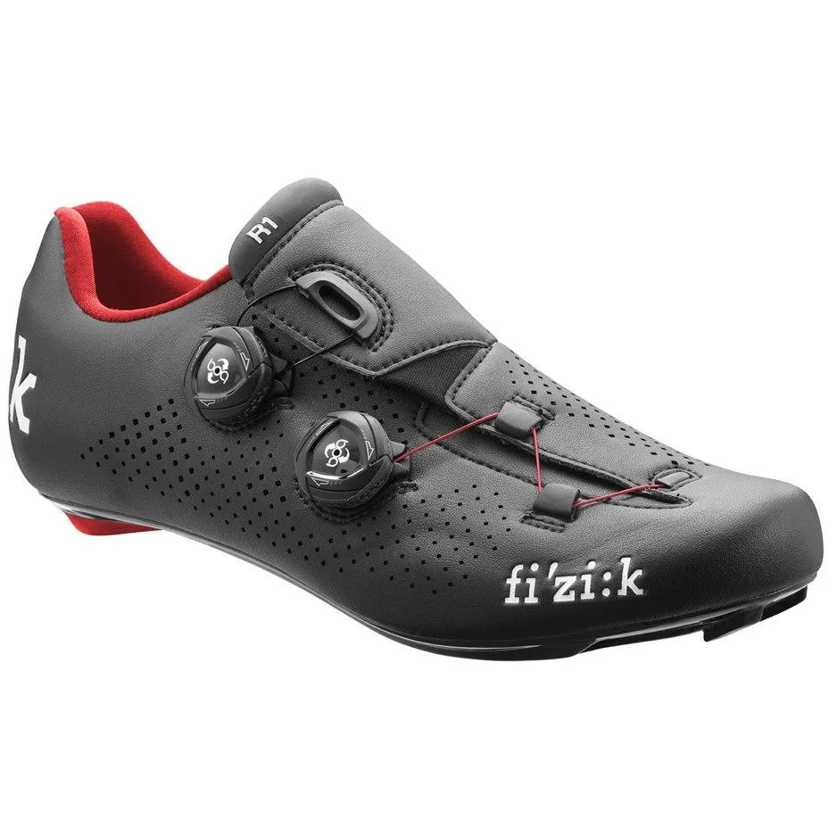 Fizik R1B Uomo Boa Road Shoe - Black/Red