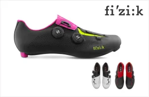 Fizik R3 Aria Cycling Shoes-Black/Pink/Yellow