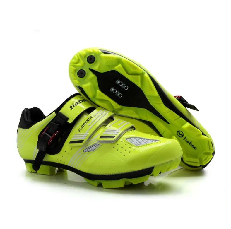 Green Pro Mountain Cycling Shoes