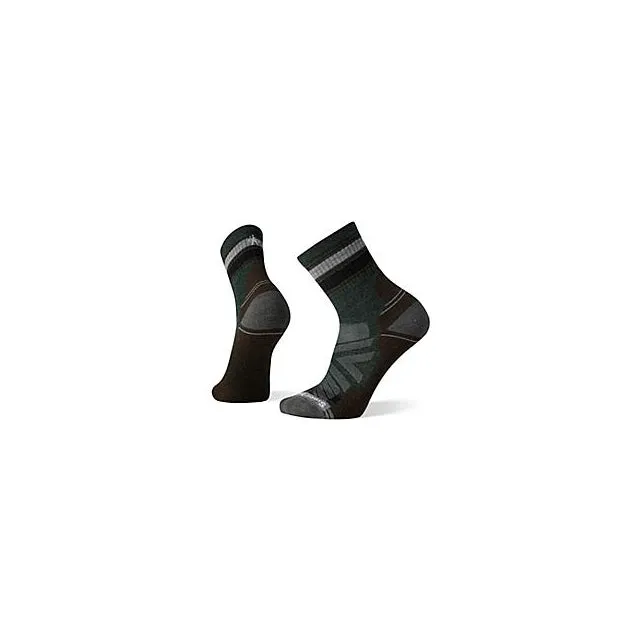 Hike Light Cushion Striped Mid Crew Socks