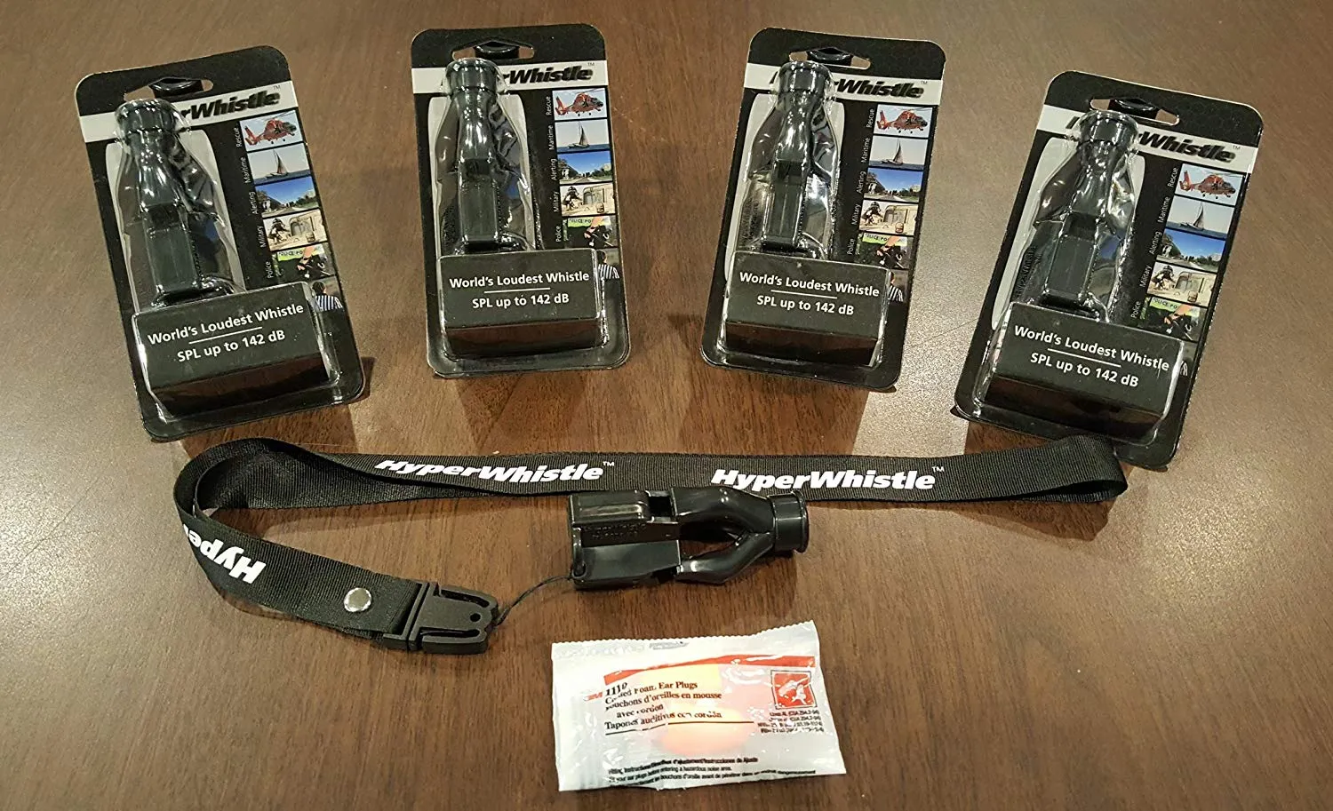 HyperWhistle The Original Worlds Loudest Whistle up to 142db Loud, Very Long Range, for Referee, Coaches, Instructors, Sports, Teachers, Life Guard, P