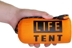 ITEM# 0098   Emergency Survival Shelter – 2 Person Emergency Tent – Use As Survival Tent, Emergency Shelter, Tube Tent, Survival Tarp - Includes Survival Whistle & Paracord (Watch Video)