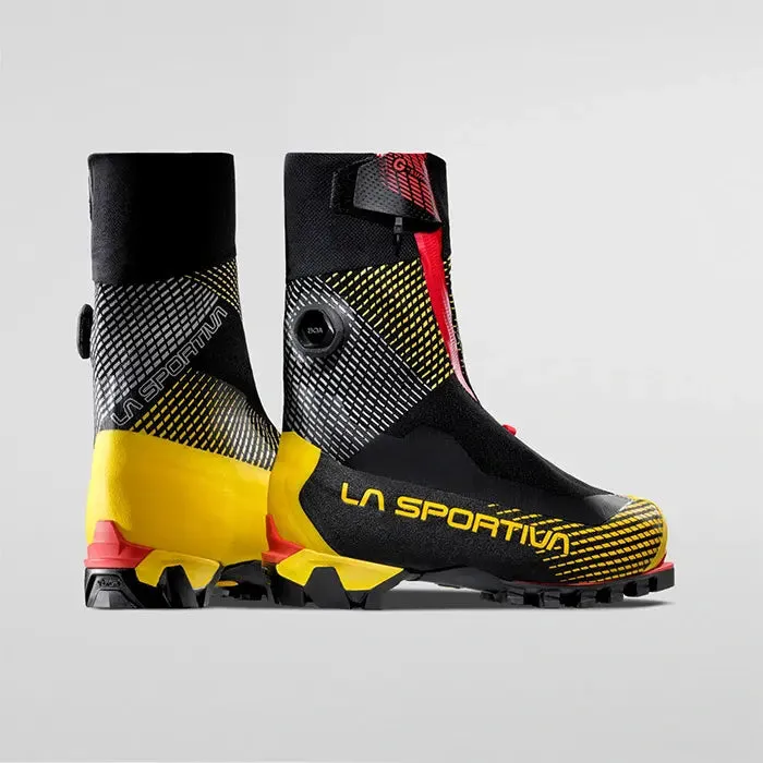 La Sportiva G-Summit Mountaineering Boot - Black/Yellow