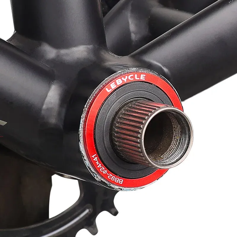 Lebycle BB92 MTB Road Bike Press Fit Bottom Bracket 41mm length BB86-92mm 24mm Crankset Fits for Shimaxx SRAAM GXP