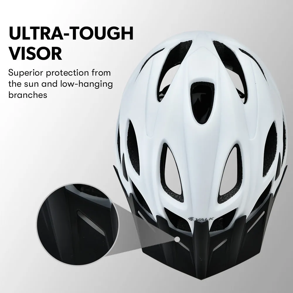 Lightweight MTB Helmet, 22 Vents, Polycarbonate Safety VALK