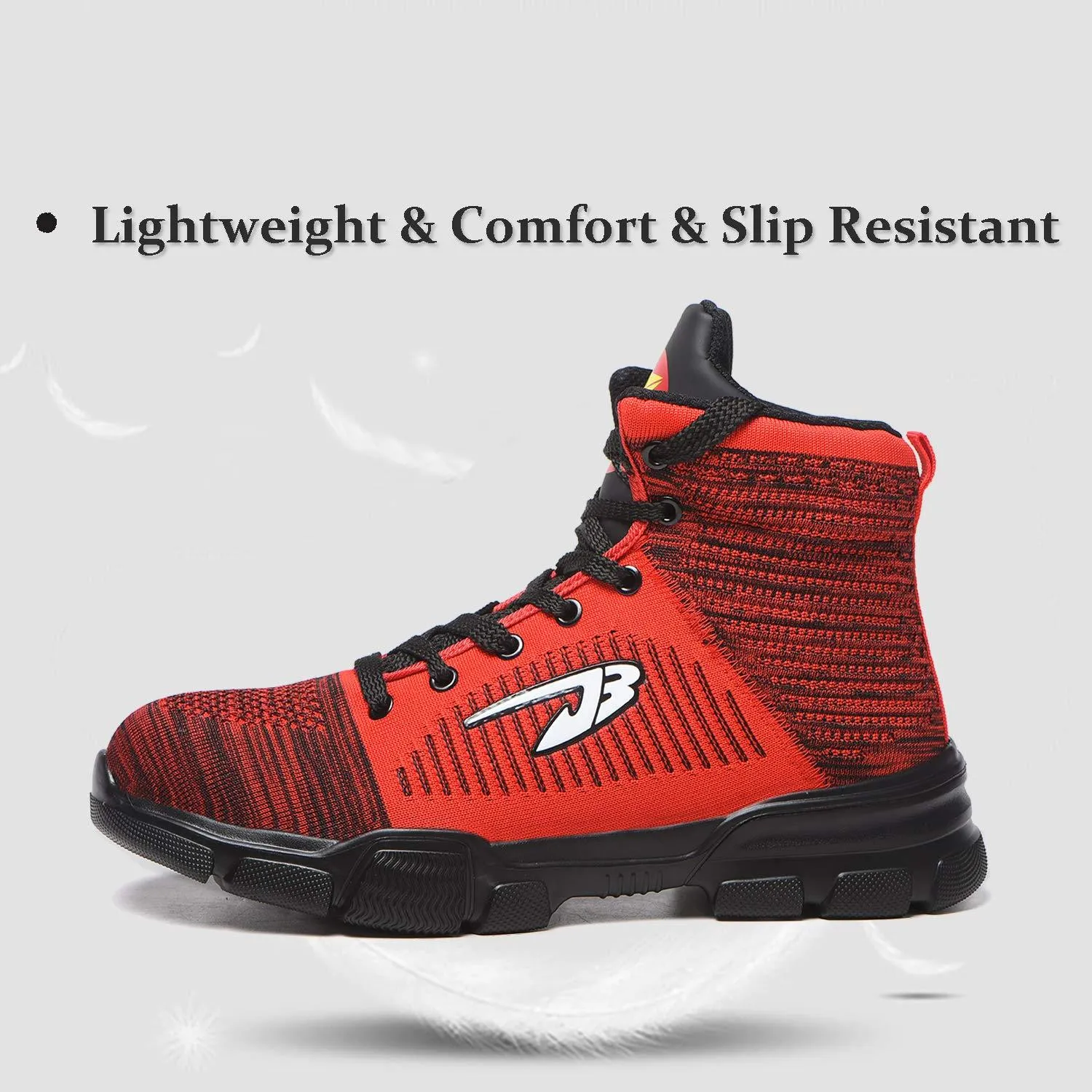 Men Steel Toe Boots Winter Warm Comfortable Industrial Construction Non-slip tennis work safety shoes