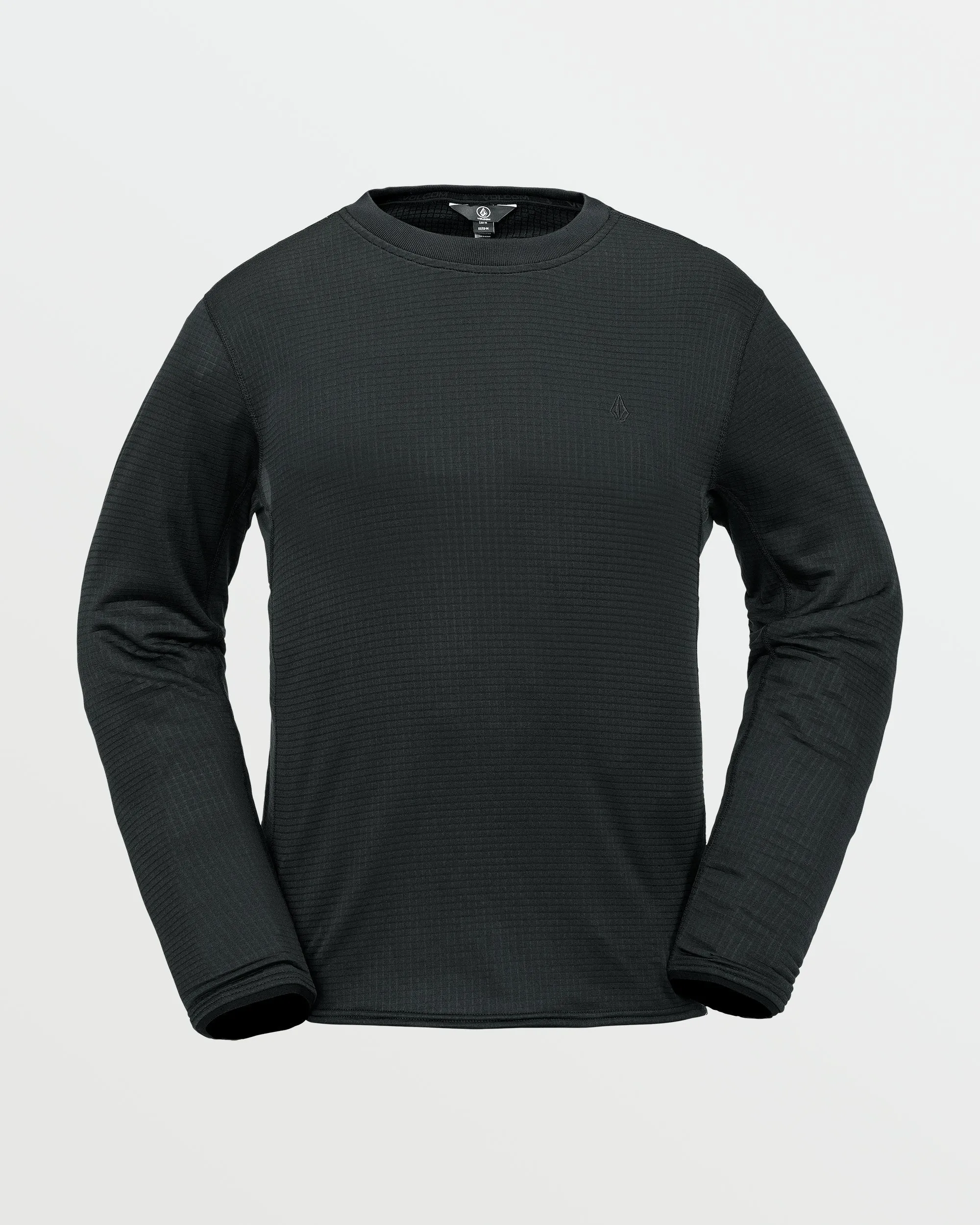 Mens Gridlock Crew Fleece - Black