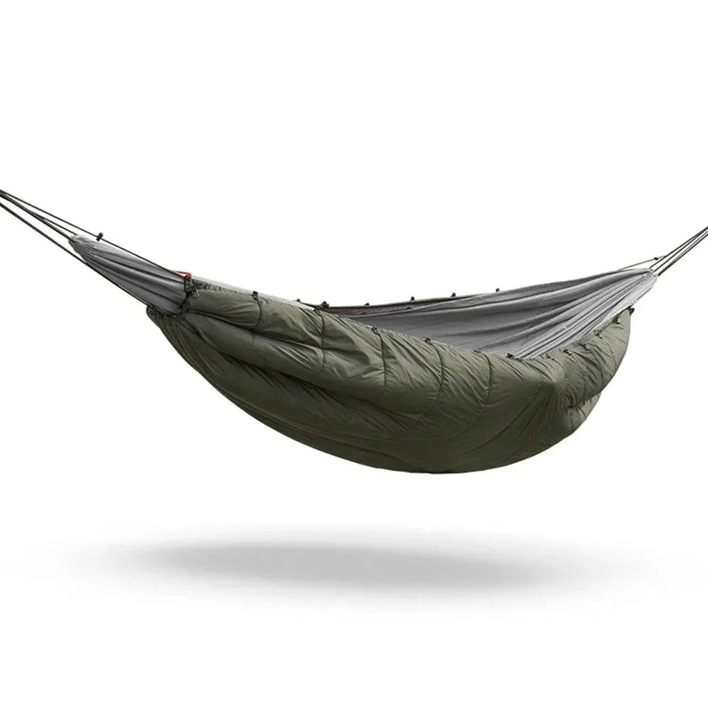 Multifunctional Hammock Underquilt Sleeping Bag Winter Warm Hammock Under Blanket Poncho for Camping Traveling Swing With Bag