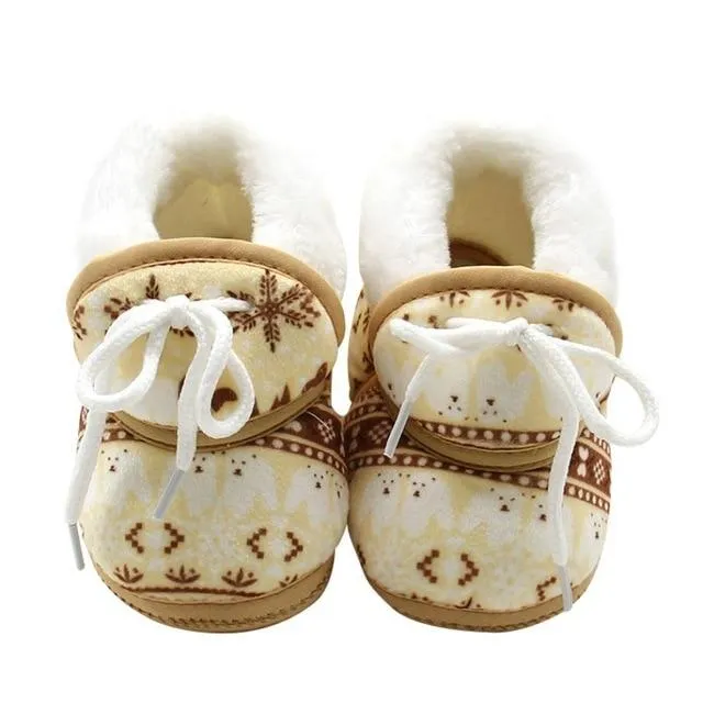 Newborn Infant Soft Soled Keep Warm Footwear