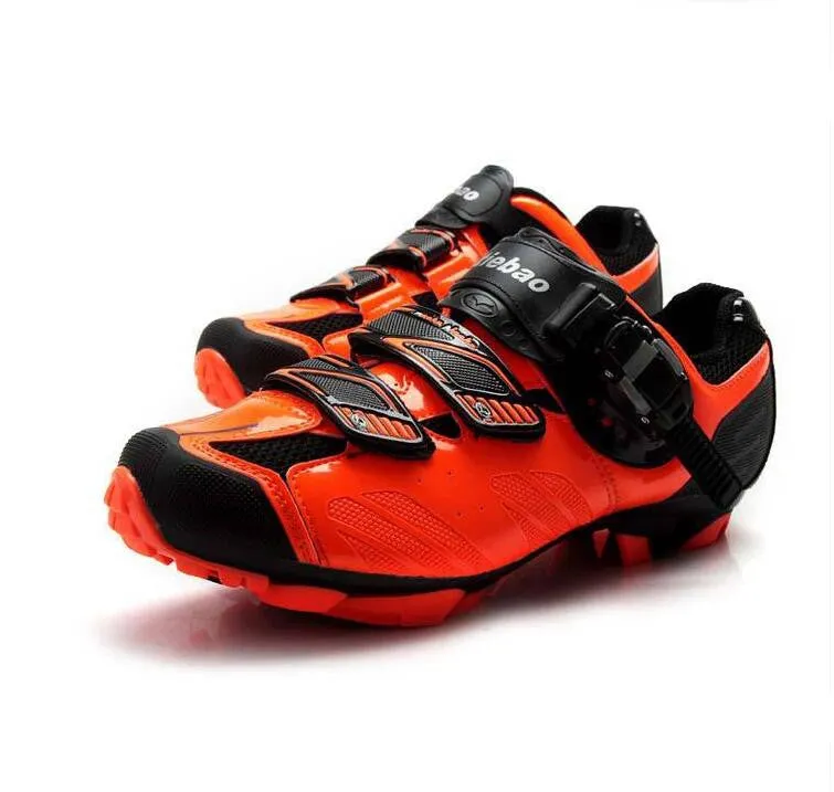 Orange Pro Mountain Cycling Shoes