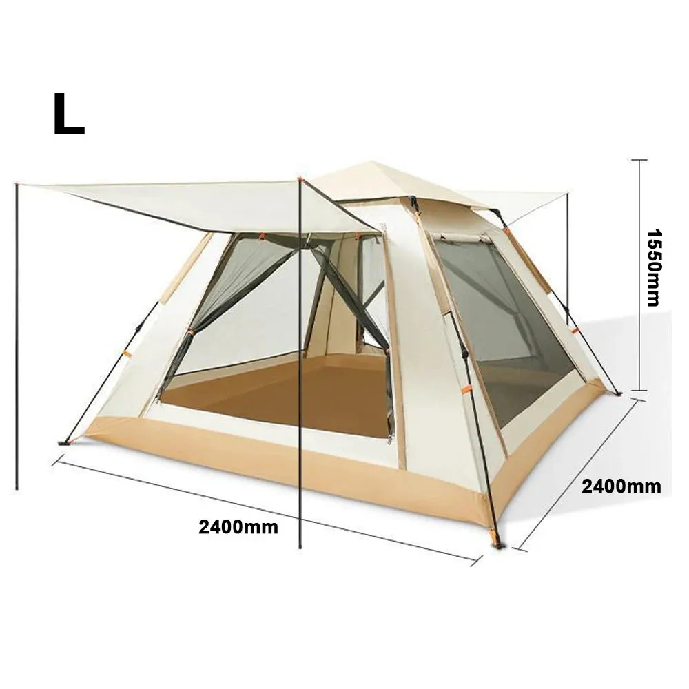 Outdoor Camping Tent Automatic Quick-opening Tent Portable Rainproof Sunshine-proof Tent for Self-driving Travel Fishing Hiking