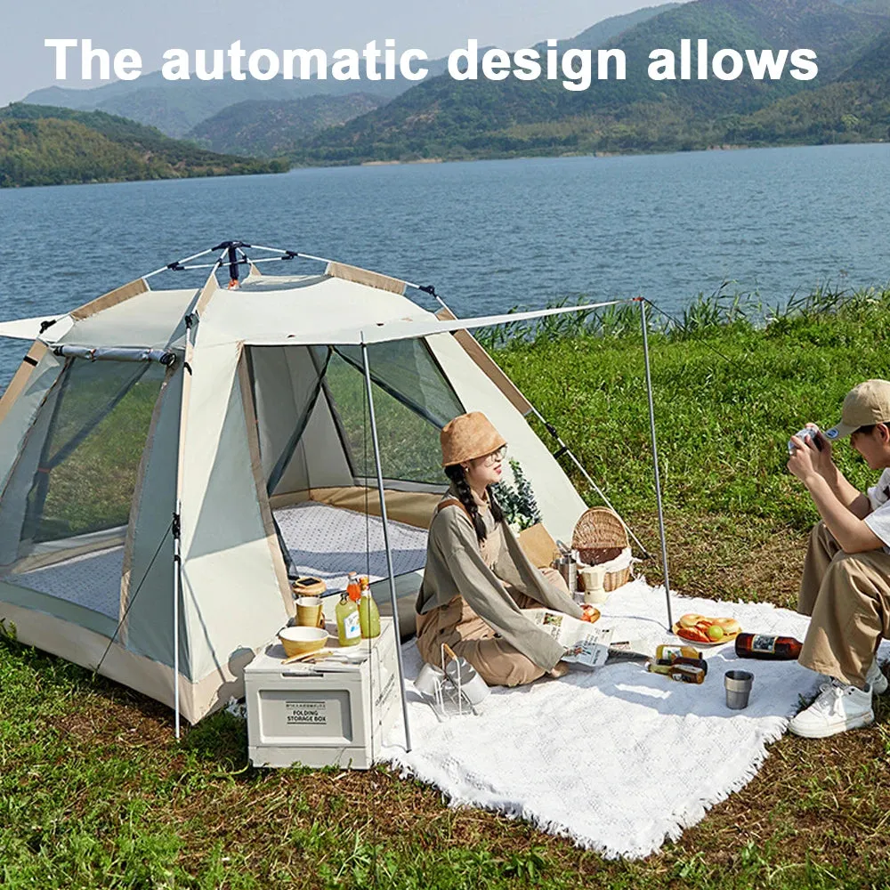 Outdoor Camping Tent Automatic Quick-opening Tent Portable Rainproof Sunshine-proof Tent for Self-driving Travel Fishing Hiking