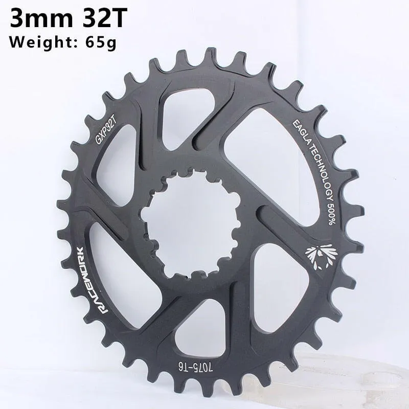 RACEWORK MTB GXP Bicycle Chainring 3/6mm Offset 32/34/36/38T Mountain Bike Chainwheel For 10 11 12 Speed GXP Direct Mount Crank