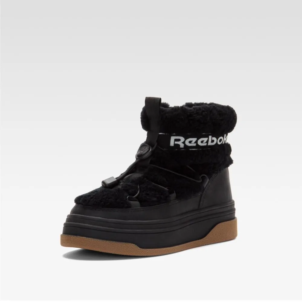 Reebok Footwear Women Rima Shearling Short Boots BLACK