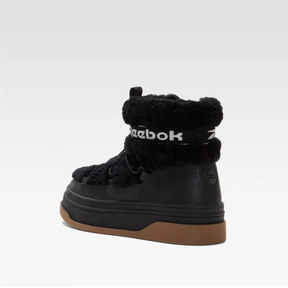 Reebok Footwear Women Rima Shearling Short Boots BLACK