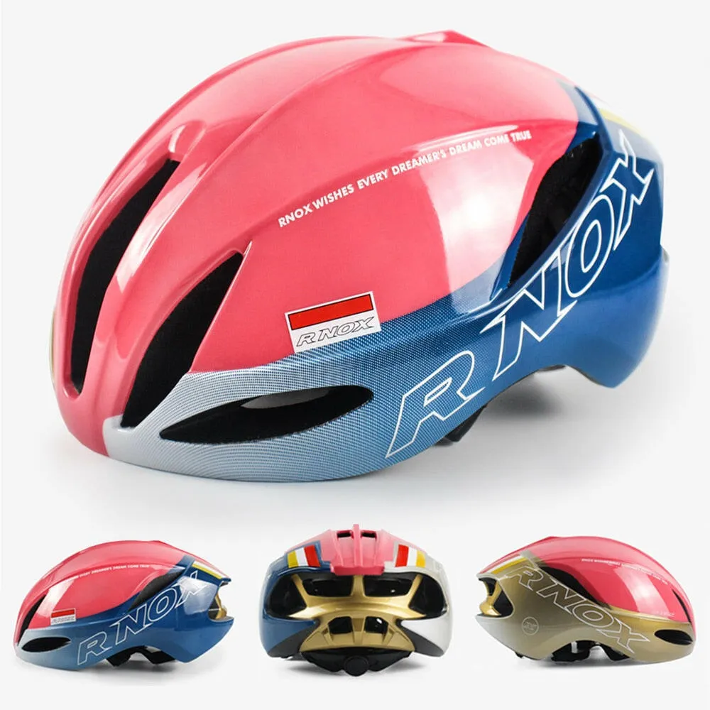 RNOX Cycling Helmet aero Triathlon Road Racing Bike Helmet EPS PC Outdoor Sports For Men Women MTB Bicycle Helmet Casco Ciclismo