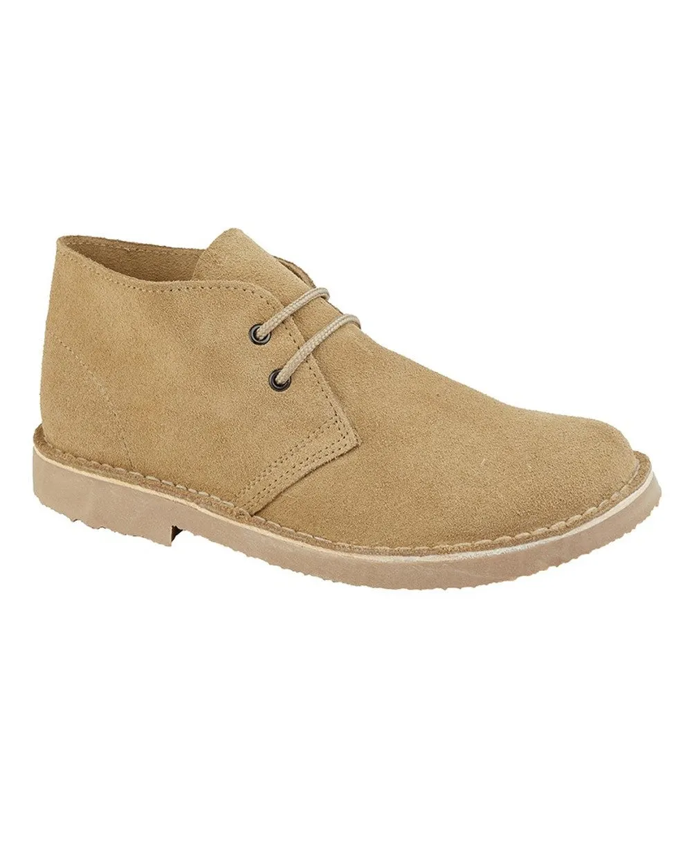 Roamers Round Toe Desert Boots