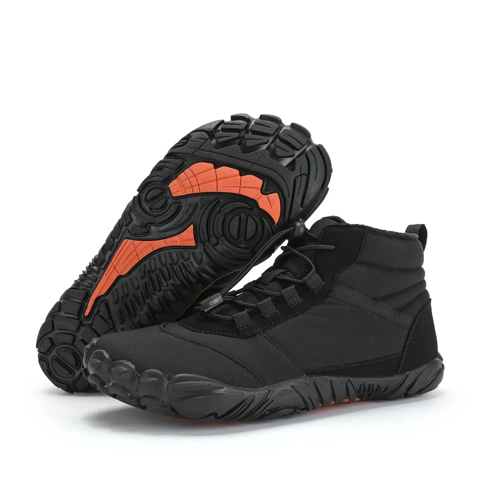 Rugged Outdoor Work Winter Shoes with Insulated Lining