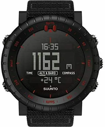 Suunto Core Black / Red Sport Watch (SS023158000)