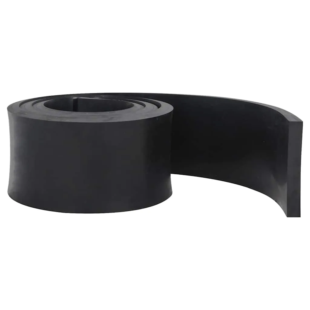 vidaXL Rubber Edge for Snow Plow Black 300x15x2 cm