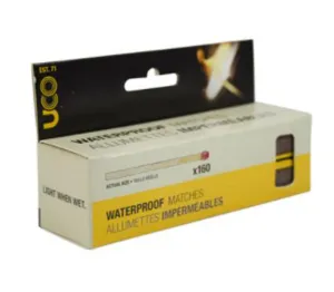 Waterproof Matches 4-Pack