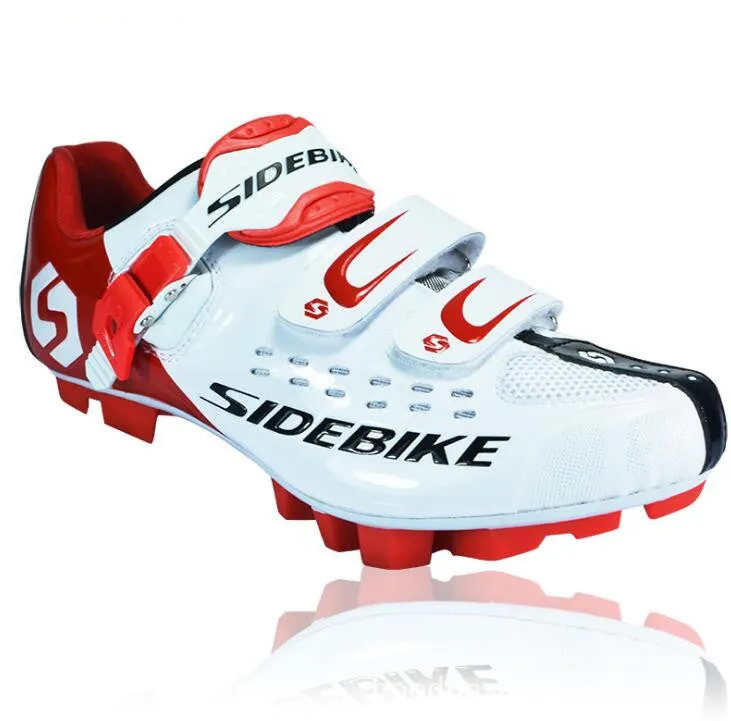 White Pro Mountain Cycling Shoes